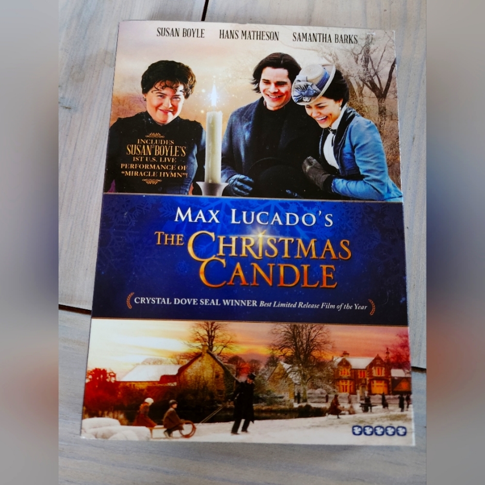 Christmas Candle movie dvd Susan Boyles